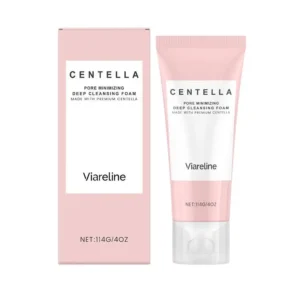 Centella Asiatica Deep Cleansing Foam Cleanser For Women Pore Shrinking Oil Control Barrier Repair