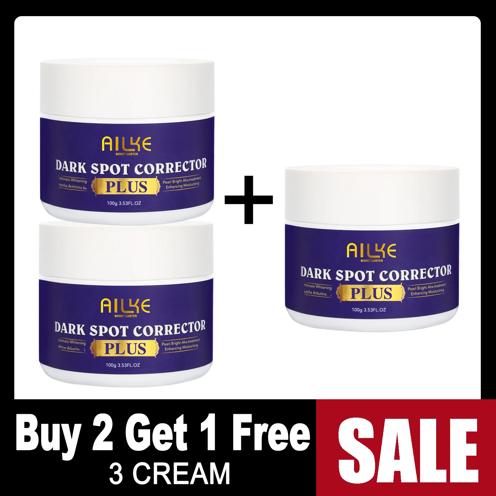 AILKE Glutathione Lighten Body Lotion, Moisturizing, Hydration, Even Skin tone, Improve Dark & Black Skin, - Image 14