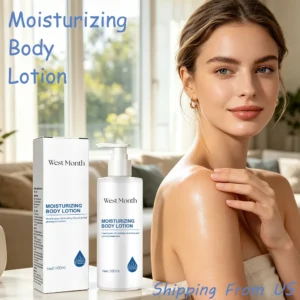 West&Month100mL Body Cream Moisturizing Smooth Bright Body Skin Care