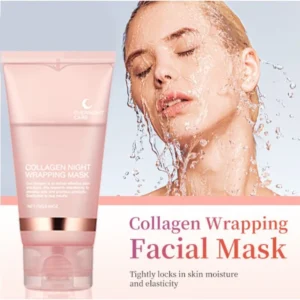 Collagen Peel-off Mask Night Wrapping Facial Mask Deeply Moisturizing Hydrating Firming Skin Facial Mask